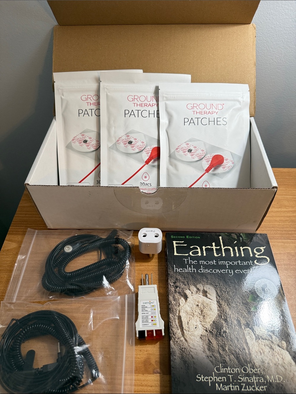 Ground Therapy Earthing Patch Kit 90